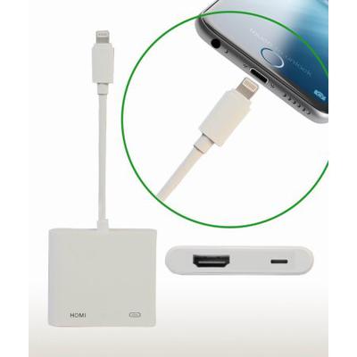 Apple Lightning Digital AV Adapter for Select iPhone, iPad and iPod Models (MD826AM/A), IPAD OR I PHONE TO HDMI